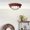 Lampa sufitowa retro Typhoon 94491/60 metalowa do pokoju rdzawa