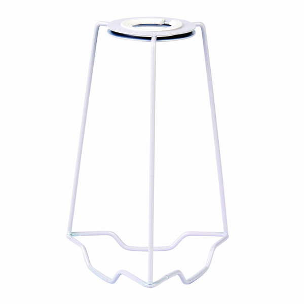 Stelaż do abażuru SC-7 Endon B22 E27 średnica 12,5cm metalowy biały