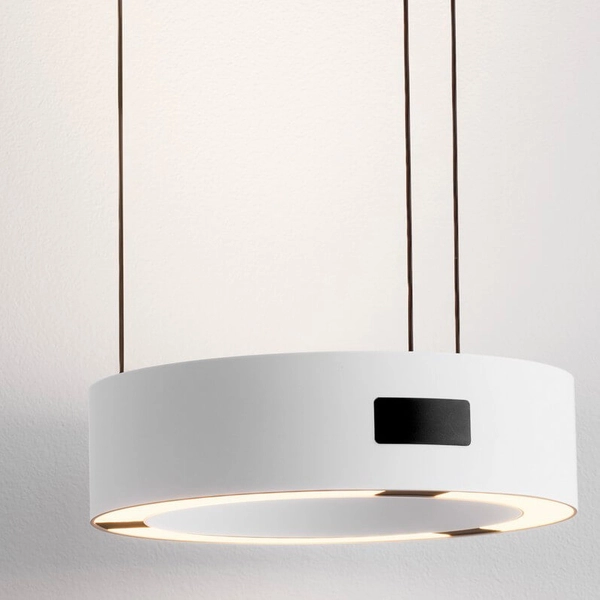 Wisząca lampa nad stół ALMAY LE44606 LED 24W 3000K pierścień biały