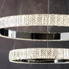 Pierścieniowa lampa zwis Celeste 78701 LED 22,5W 4000K chrom przezroczysty