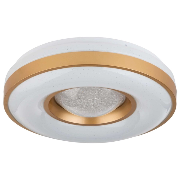 Plafon LAMPA sufitowa COLLA 41741-24 Globo okrągła OPRAWA ścienna LED 24W kinkiet srebrny biały