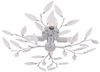 Lampa sufitowa Vida 63160-4 gałązki satyna chrom crystal