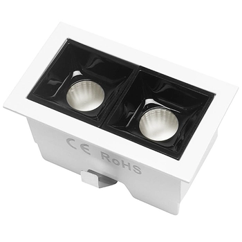 Wpuszczana lampa sufitowa 578 Domeno LED 4W 3000K biała