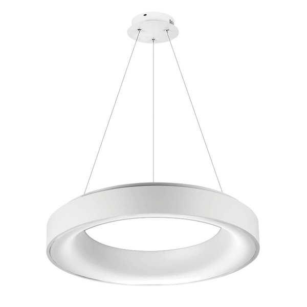 Lampa zwisowa Sovana AZ2727 LED 50W 3000-6500K metalowa okrągła biała