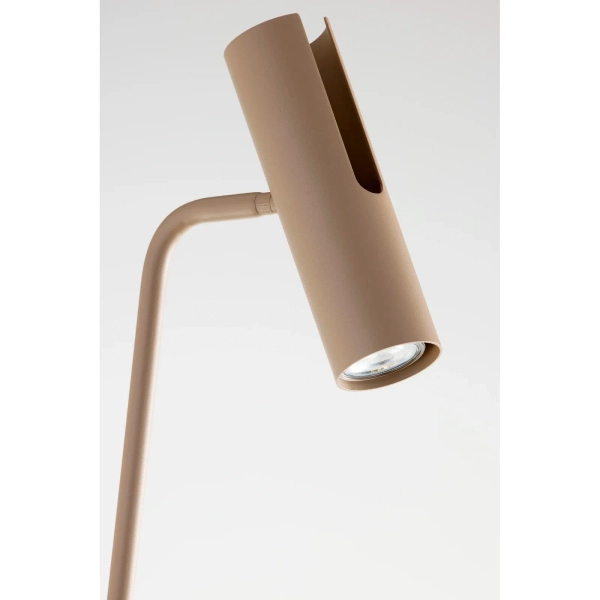 Podłogowa lampa podłużna LEDA kaszmirowy reflektor 1xGU10 tuba 41535
