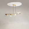 Nasufitowa lampa Miracle MOD207PL-05BS Maytoni kwiaty mosiądz przezroczysta