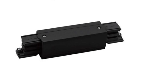 Wewnętrzny ŁĄCZNIK zasilający MHT1-IL-BK-MAX Maxlight do 3-fazowej szyny natynkowej 230V czarny