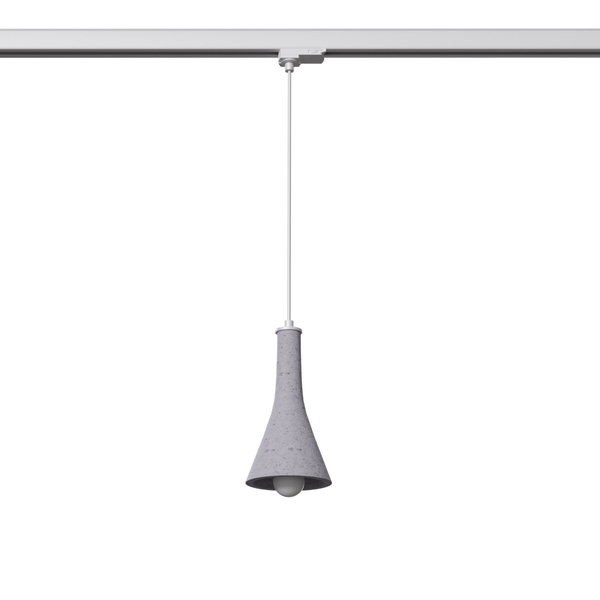 3-fazowa lampa wisząca do szynoprzewodów REA MYL.00150 biała szara