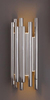 Kinkiet LAMPA ścienna ORGANIC W0186 Maxlight metalowa OPRAWA sople LED 8W 3000K chrom