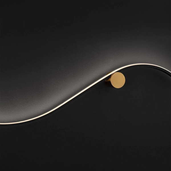 Lampa naścienna do kuchni CUZCO LE44313 LED 20W 3000K czarna złota