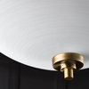 Lampa sufitowa WELLES-3AB Endon szklany klosz vintage biały