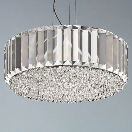 Lampa wisząca PRINCE P0360-05B-F4AC kryształowa glamour przezroczysty