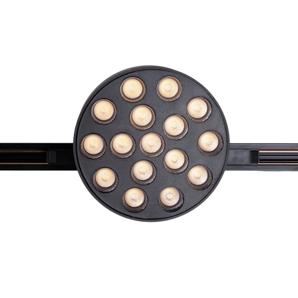 Okrągła lampa sufitowa magnetyczna MAX N0012Z LED 12W 2700-5000K czarna