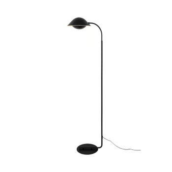 Podłogowa lampa do salonu FREYA 2213124003 metalowa czarny