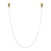 Lampa wisząca SNAKE MD1021-4 gold złota metal PVC LED 60W 3000K 4M wąż ledowy nowoczesna
