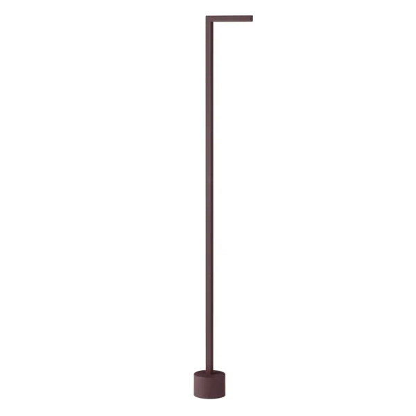 Stojąca lampa na taras BERENDA LE75142 LED 5W 3000K IP65 rdzawy