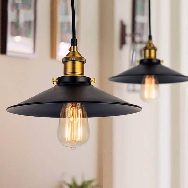 Kaskadowa lampa wisząca Retro ABR-LWRT-3xE27 Abruzzo czarna złota