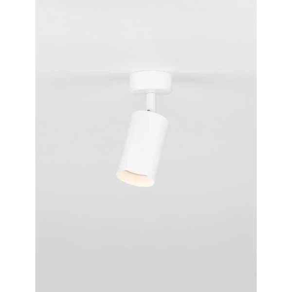 Sufitowy kinkiet tuba do sypialni TREMANO LE45663 biały