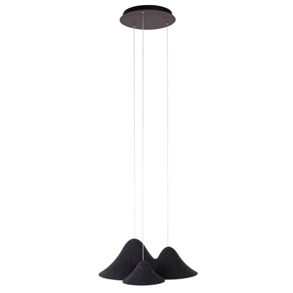 Wisząca lampa Bellmond P0565 Maxlight LED 21W 3000K potrójna czarna