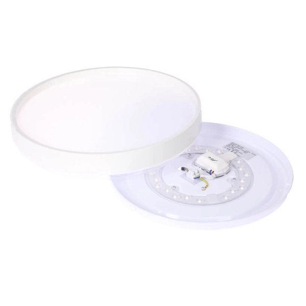 Nasufitowy plafon Texas 13-11282 Candellux LED 18W do jadalni biały