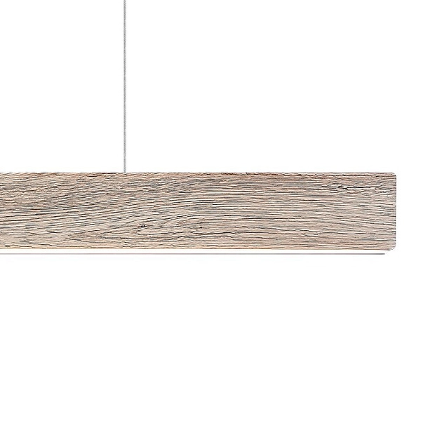 Wisząca lampa ekologiczna Cinnamon 3091 LED 34W 3000K belka drewniana