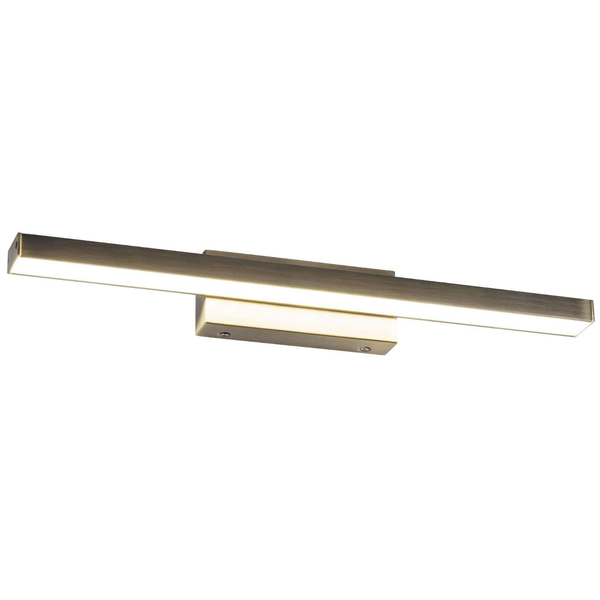 Łazienkowa LAMPA kinkiet JOHN 6130 Rabalux metalowa OPRAWA ścienna belka LED 18W 4000K IP44 brązowa biała