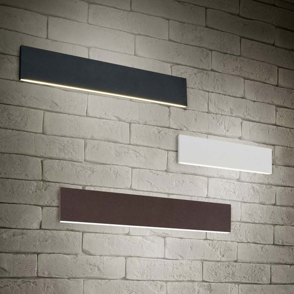 Nowoczesna lampa ścienna TERMINUS DL742225174 LED 18W 3000K grafitowa