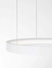 Lampa wisząca okrągła ZACAPU LE42795 pierścień LED 30W 3000K biały