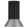 Lampa sufitowa do salonu MARENZO LE45606 metalowa czarna brązowa