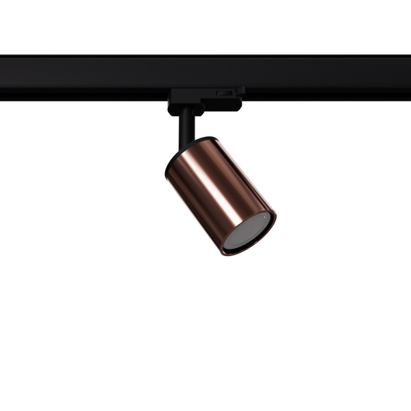 Nasufitowa lampa trójfazowa regulowana WINX MYL.00347 czarna miedziana