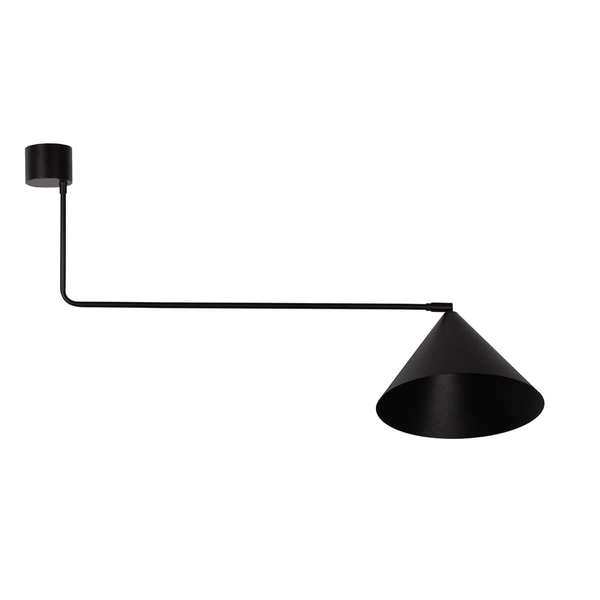 Lampa sufitowa Magic 40929 Sigma stożek na wysięgniku czarny