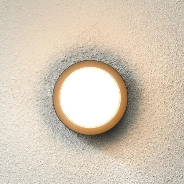 Ledowy kinkiet elewacyjny Rosta OWL-3062-S-3K Italux 5W 3000K IP54 czarny