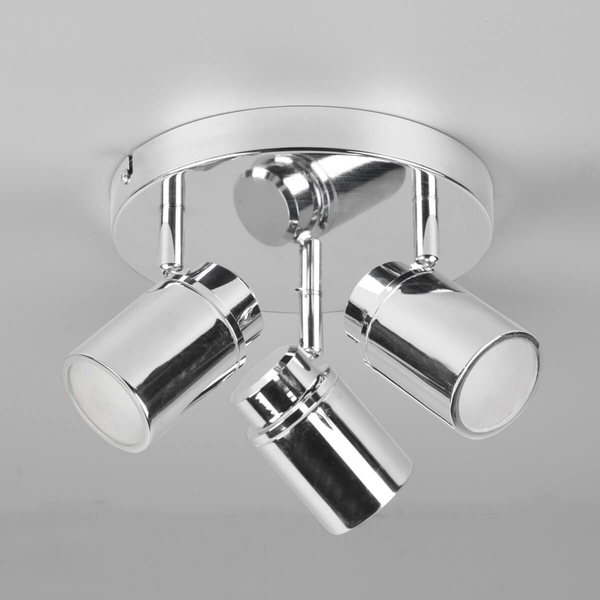 Potrójna lampa sufitowa tuby BRISA DL306880430 IP44 z regulacją srebrny