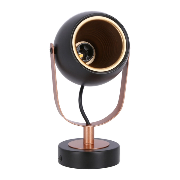 Kinkiet ścienny Anica 91-81391 Candellux z regulacją czarny miedziany