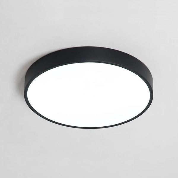 Plafoniera metalowa MODERN MD1001-30-HW LED 20W 3000K okrągły czarny