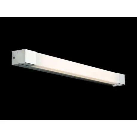 Łazienkowa lampa ścienna Michel AZ1303 Azzardo IP44 belka srebrna biała