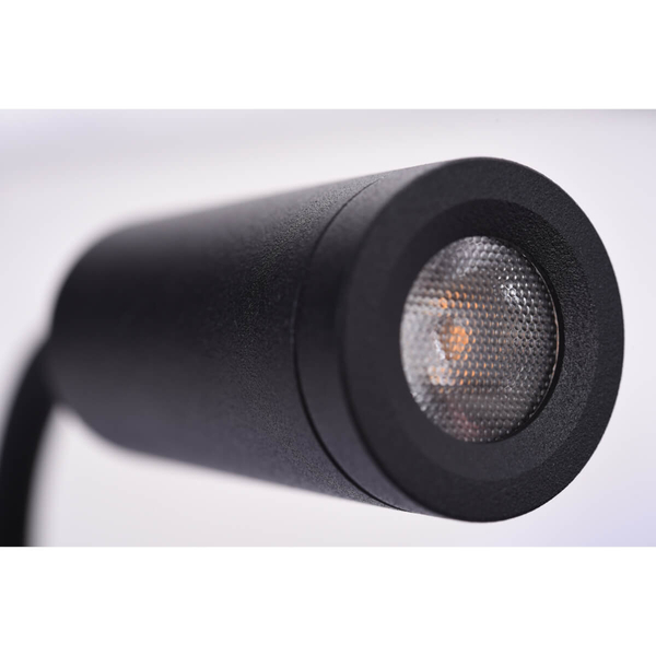 Naścienny kinkiet Nogat AZ2943 LED 3W 3000K tubka czarny