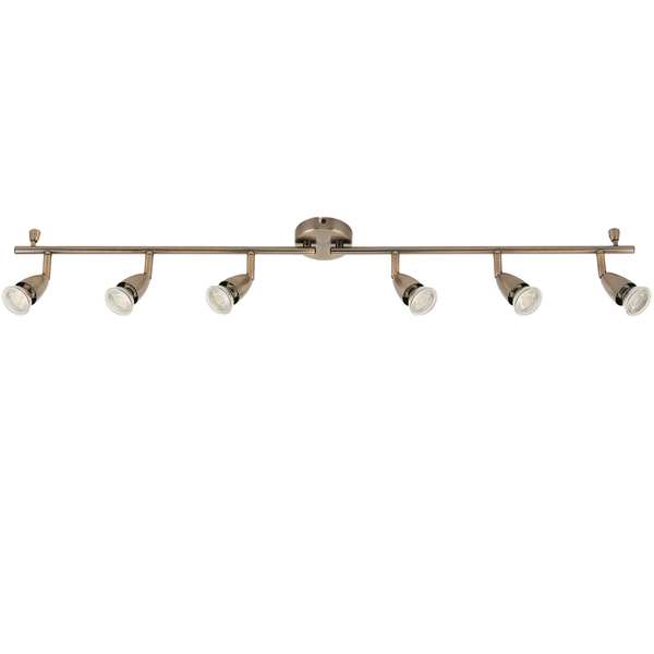 Lampa sufitowa Amalfi 61001 Saxby regulacja kąta światła mosiądz