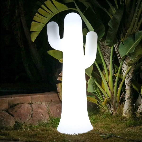 Lampa zewnętrzna stojąca PANCHO 3089 LED 18W 3000K kaktus IP65 biała