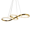 Wisząca lampa spirala Infania LP-1670/1P GD LED 36W 3000-6000K złota