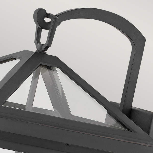 Lampa elewacyjna QN-ALFORD-PLACE2-L-MB ogrodowa czarna