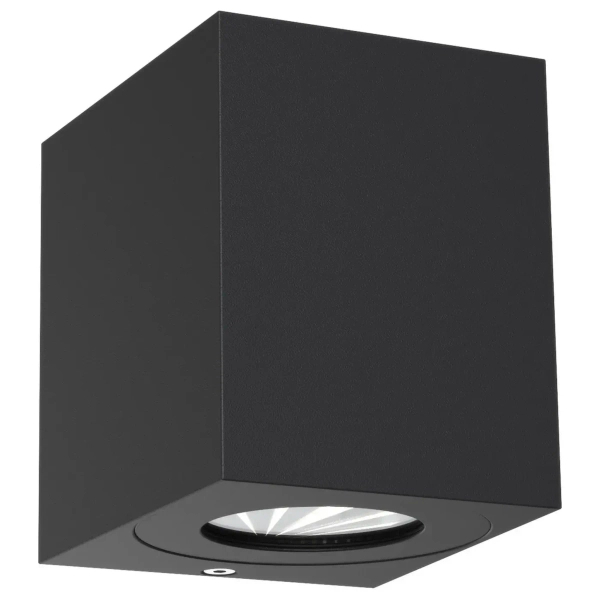Lampa ścienna prostokątna Canto 49711203 LED 10,6W 3000K IP44 czarny