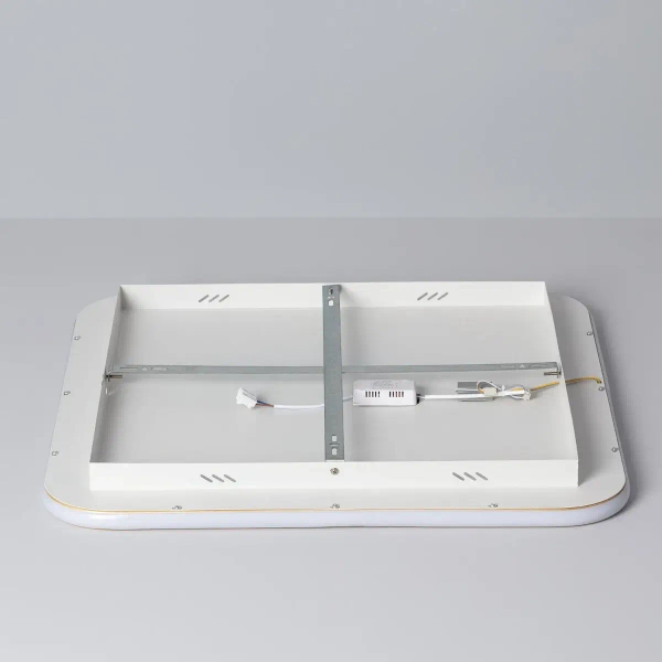Plafon Cerchio ABR-PLK-40W-60CM-CCT Abruzzo LED 40W 3000-6000K biały złoty