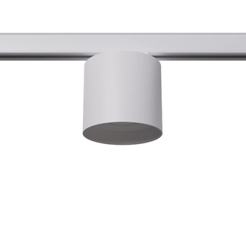 Lampa sufitowa do szyny trzyfazowej tuba MIKA MYL.00301 nad stół biały