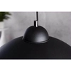 Wisząca lampa do jadalni Retro ABR-GEO Abruzzo kopuła czarna złota