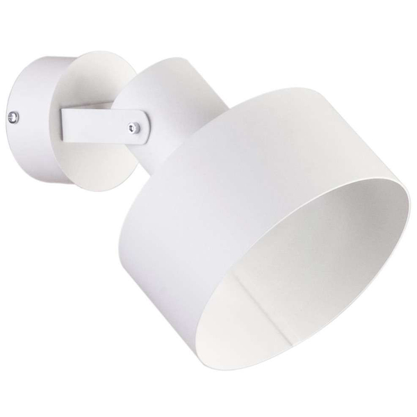 Kinkiet LAMPA ścienna RIF 31345 Sigma industrialna OPRAWA metalowy reflektorek biały