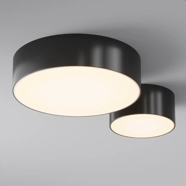 Sufitowa lampa zewnętrzna Zon IP O431CL-L30B3K LED 30W 3000K okrągła czarna