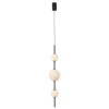 Łazienkowa lampa wisząca Bolti PL0109-3 Yaskr kule IP44 biała czarna