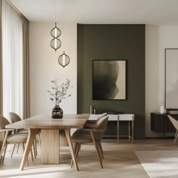 Loftowa lampa wisząca Puma 31-35332 LED 10W 3000K ażurowa kula czarny