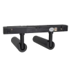 Podwójna szynowa lampa magnetyczna M0020D LED 10W 3000K tuby czarne